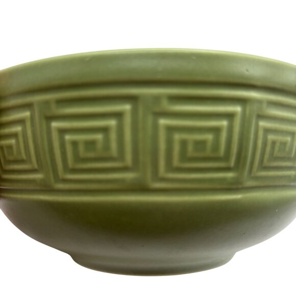 HTF Frank Lloyd Wright Collection Whirling Arrow Green Bowl HF Coors USA - Picture 2 of 6